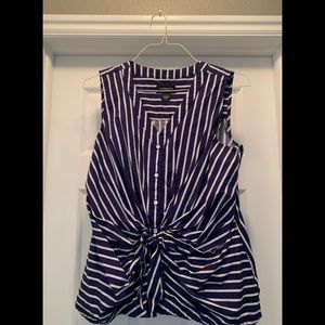 Woman’s sleeveless blouse